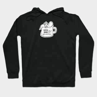 Coffee, Books, & Ghosts Logo Hoodie